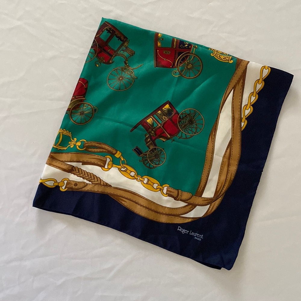 Roger Laurent Paris Printed Scarf